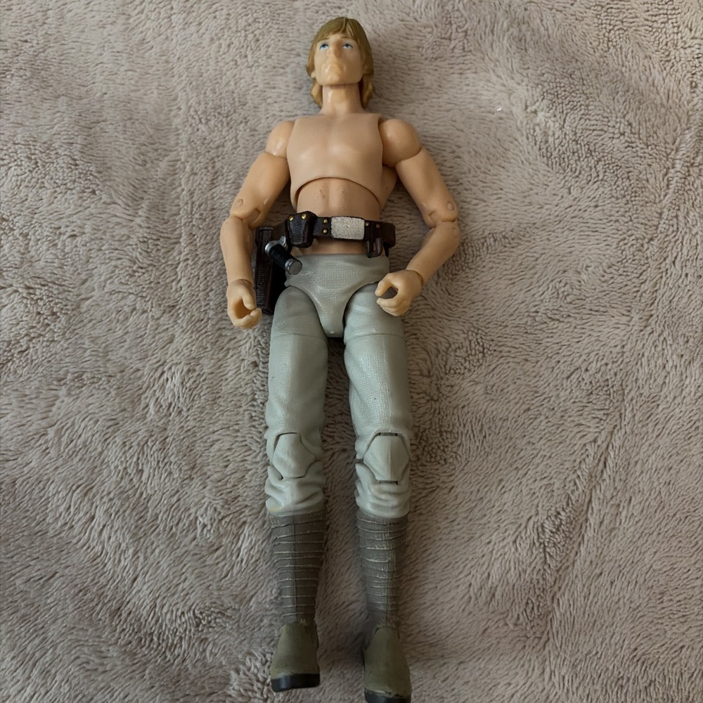 Hasbro Star Wars Black Series Figure Luke Skywalker A New Hope Incomplete